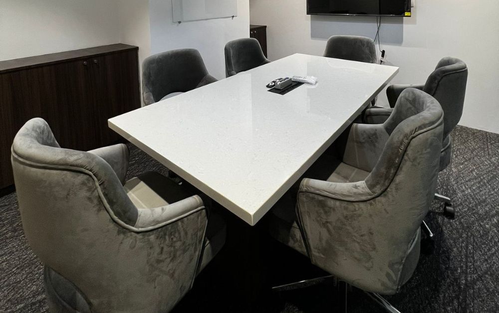  conference room in an Executive Spaces coworking office located at Lotus Corporate Park in Goregaon East